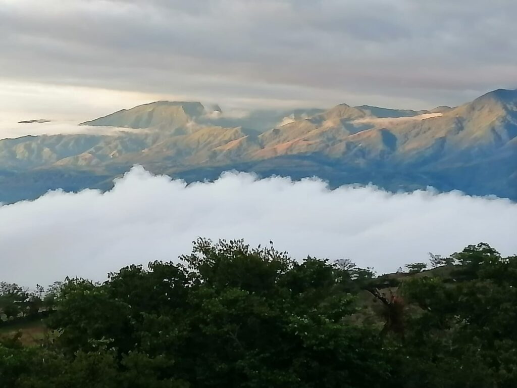 Uitzichten bergen Colombia